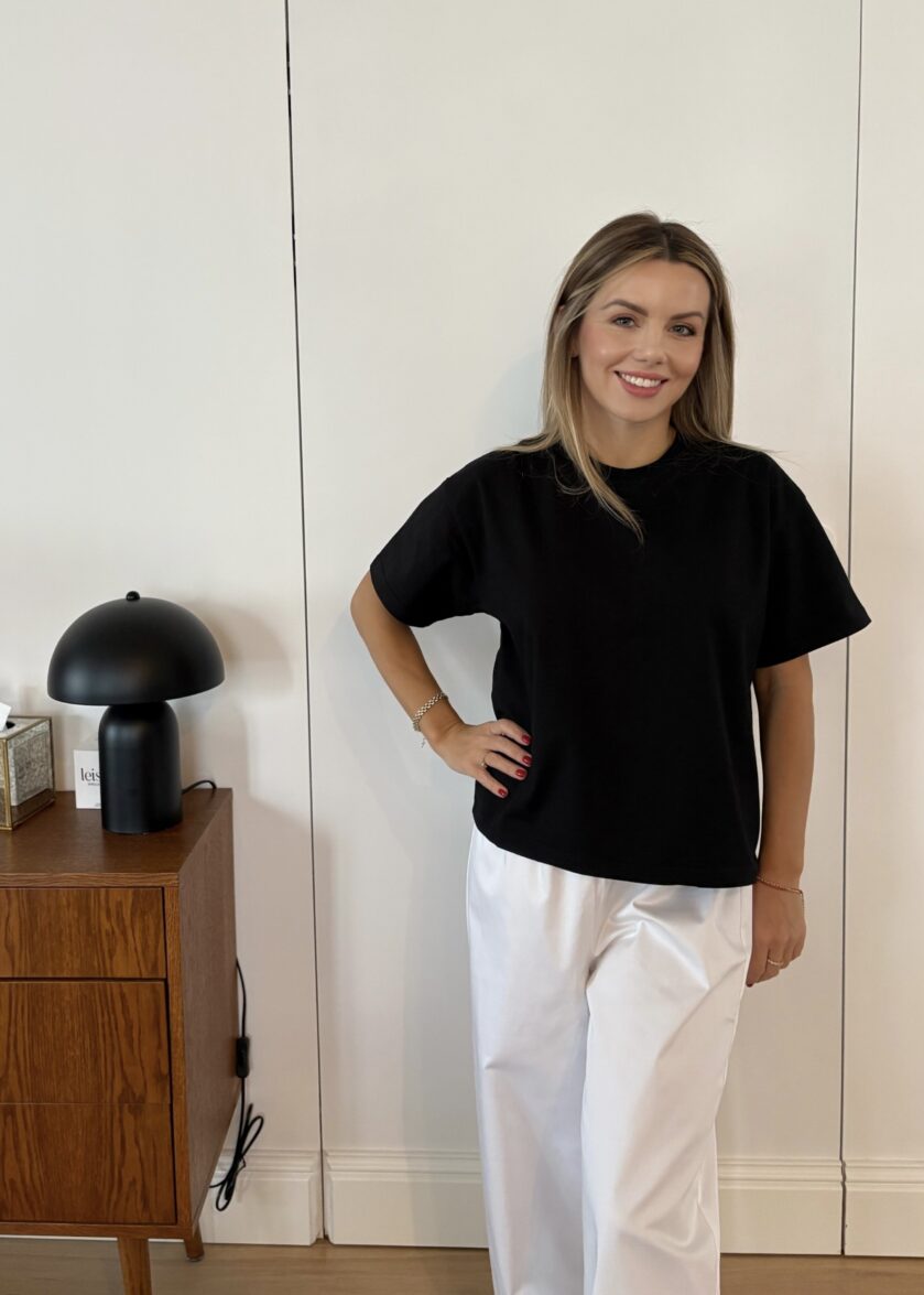 T-shirt Ami czarny - obrazek 3